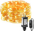Lighting EVER Fairy Lights Plug in, 33ft 100 LED String Lights for Bedroom, Warm White Copper Wire Lights, Waterproof Indoor Outdoor Decorative Fa...