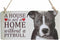 zhongfei Dog Breed Sign A House is Not A Home Without A Pitbull Sign Suitable for Dog House Decor (5" x 10") …...