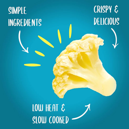 Cauliflower Chips Keto bites cauliflower thins Variety Pack 4 Pack healthy vegetable chips & crisps gluten free cauliflower bites snacks, ketogeni...