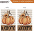 Fall Welcome Garden Flag 12.5 x 18 Inch, Pumpkin Sunflower Double Sided Small Decorative Flag for Outside Yard Lawn Outdoor Decoration GB080-12...