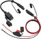MICTUNING SAE to USB Cable Adapter Waterproof USB Charger Quick 2.1A Port with Inline Fuse for Motorcycle Cellphone Tablet GPS and More......