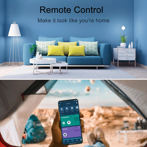 Mini Smart Plug, Compatible with Alexa Only, Simple Setup with One Voice Command, Remote Control, Timer & Schedule & Group Controller, Stable Conn...