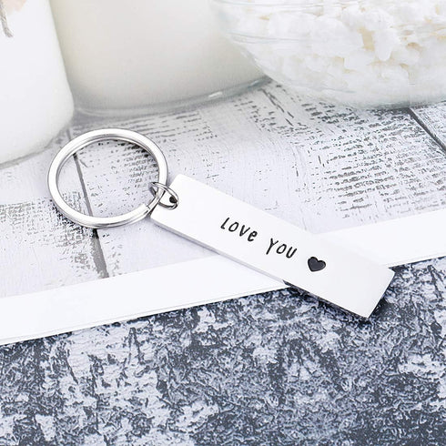Couple Gift Keychain for Boyfriend Husband from Wife Girlfriend Funny Anniversa Gif Wedding Valentines Day Birthday Present for Men Women Her Him ...