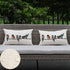 RABUSOFA Outdoor Pillow Covers Waterproof 12x20,Outdoor Bird Lumbar Throw Pillow Cases Small Decorative Pillows for Couch Patio Furniture Polyeste...