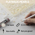 10000Pcs Ivory Flatback Pearls with B7000 Glue Kit for Crafts Crafting Shoes Nail Art Decoration Embellishment, Beige Half Round Flat Back Pearls ...