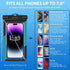 Waterproof Phone Pouches Bags Holder, Cell Phone Water Protectors Pouch Bag 2 Pack for Swimming, IPX8 Water Proof Phone Cases Covers w/for iPhone ...