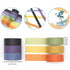 Grid Washi Tape Set - 27 Rolls of 15 mm Wide Decorative Masking Tapes for Bullet Journals Supplies, DIY Decor Planners, Scrapbooking Adhesive Scho...