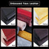Embossed Faux Leather Sheets 12"X52"(30cm X 133cm),Faux Leather Very Suitable for Making DIY Bow,Leather Earrings Sewing Crafts Projects (Camel Co...