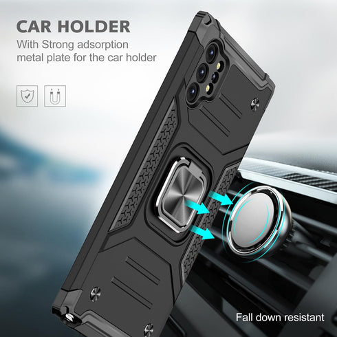 for Samsung Galaxy Note 10 Plus Case 5G Case Military Grade Built-in Kickstand Holster Armor Heavy Duty Shockproof Cover Protective for Galaxy Not...