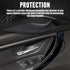 WEILEITE Interior Door Pull Sticky Handle Cover Accessories Fit for BMW 3 4 Series 318,320,328,330,335,M3 F30/F31/F34/F80 2012-2018 418,420,428,43...