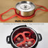 Goldlion Silicone Sling Lifter Accessories Compatible with Instant Pot 6 Qt and 8 Qt, Ninja Foodi 5 Qt / 6.5 Qt / 8 Qt and Other Brand Pressure Co...