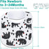 Baby Bibs Soft and Absorbent Organic Cotton Bandana Drool Bibs Set for Boys Girls Newborn 0-36 Months...