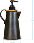 Park Designs Antique Tin Coffee Pot Hand Soap Dispenser for Bathroom | Rustic Hand Soap Pump | Refillable Body Lotion & Shampoo Container | Kitche...