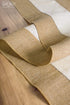 Letjolt Burlap Table Runner 72 Inches Long Farmhouse Table Runner Jute Table Runner Woven Fabric, Natural Colour Edge...