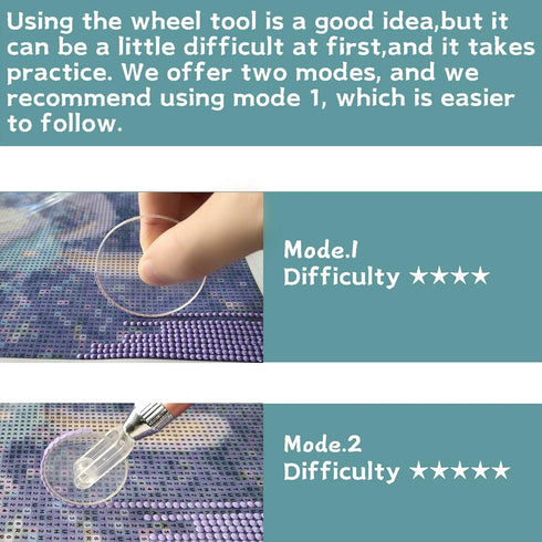 Diamond Painting Wheel Tools with Groove,New Type of Gem Art Pen,Accessories That can Make Jewel Art Faster and neater,Both Square and Round Drill...