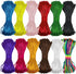 Ewpats 12 Bundles Nylon String for Bracelet,Jewelry Making Satin Cord 1.5mm 252 Yard Satin Rattail Nylon Cord for Friendship Bracelets,Macrame,Key...