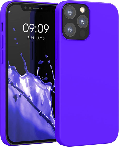 kwmobile Case Compatible with Apple iPhone 12 / iPhone 12 Pro Case - TPU Silicone Phone Cover with Soft Finish - Baltic Blue...