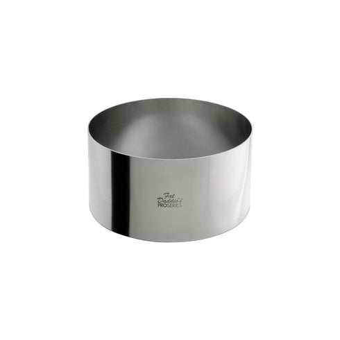 Fat Daddio's SSRD-6030 Cake & Pastry Ring, 6 x 3 Inch, Silver...