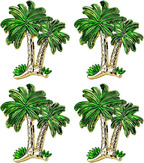 Palm Tree Cabinet Knobs Zinc Alloy Single Hole for Kitchen Cabinet Drawer Dresser Wardrobe Handles Coconut Tree Beach Ocean Theme Home Kitchen Dec...