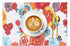 Ruvanti Placemats 100% Cotton 13x19 Inch, Dining Table Placemats Set of 6, Modern Place Mats for Dining Table Decor, Kitchen & Table Linens, Coffe...