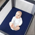 Waterproof Pack and Play Sheets Fitted 2 Pack, Compatible with Graco Pack n Play Sheets 38" X 26" Fits for Baby Playpen/Playard Mattress, Mini Cri...