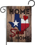 Texas Flag State Banner Home Sweet Home Decor Indoor Wall Art Patio Lawn Front Porch Room Decorations Outdoor Tapestry Yard Garden Sign Indoor Ame...