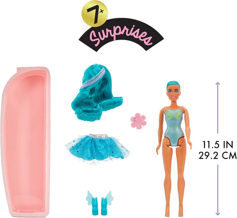 MGA Entertainment Dream Ella Color Change Surprise Fairies - DreamElla | Teal 11.5" Fashion Doll,Blue,578017EUC...