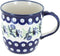 Blue Rose Polish Pottery Sweet Annie Plain Coffee Mug...
