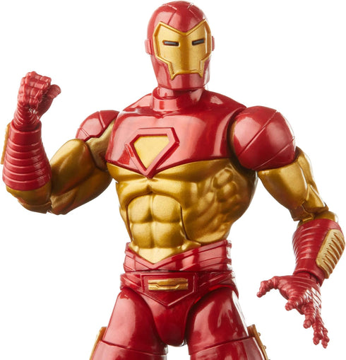 Marvel Hasbro Legends Series 6-inch Modular Iron Man Action Figure Toy, Includes 4 Accessories and 1 Build-A-Figure Part, Premium Design and Artic...