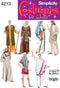 Simplicity 4213 Historical Halloween Costume Sewing Pattern for Men and Women by Andrea Schewe, Sizes A (XS-XL)...