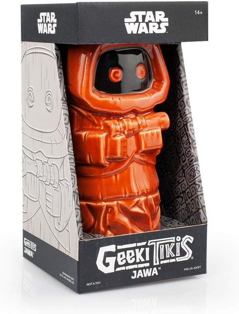 STAR WARS Geeki Tikis Jawa Mug | Official Collectible Tiki Style Ceramic Cup | Holds 14 Ounces...