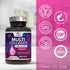 Collagen Peptides for Women & Men, Type I, II, III, V, X Hydrolyzed Collagen Pills, Grass Fed Non-GMO Multi Collagen Peptides Supplements, Hair, S...