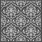 CrafTreat Trellis Stencils for Painting Walls Moroccan - Floral Trellis - 12x12 Inches - Trellis Stencil for Furniture Painting - Background Stenc...