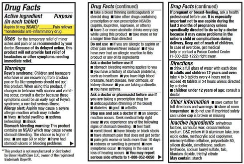 HealthA2Z® Aspirin 81 mg | Low Strength | Enteric Coated | Pain Relief | Reduces Minor Aches Muscle Pain & Cramps | Fever Reducer | Reduces Headac...