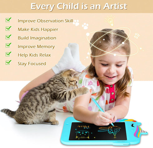 Jasonwell LCD Drawing Writing Tablet - Drawing Pad Doodle Board for Kids Toddlers Drawing Toy Educational Learning Toys Christmas Birthday Gift 2 ...