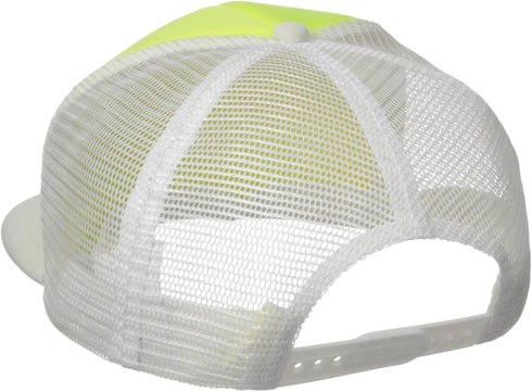 DECKY Mens Flat Baseball-caps, White/Yellow...