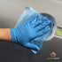 Superior Glove KeepKleen Contour Work Nitrile Gloves (100 Count) Latex Free Glove, Disposable Gloves, Powder Free, 9" Length - RDCNPF (Medium)...