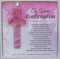 The Grandparent Gift Handmade in USA Glass Cross/Confirmation Gift for Girl/Granddaughter/Goddaughter/Niece...