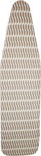 HOMZ 1915078 Premium Standard Width Ironing Board Cover and Pad, Taupe/Brown/White Pattern...