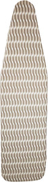 HOMZ 1915078 Premium Standard Width Ironing Board Cover and Pad, Taupe/Brown/White Pattern...