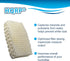 HQRP 2-Pack Humidifier Wick Filter Compatible with Relion WF813 fits Relion RCM832 RCM-832 RCM-832N, Equate EQ-2119-UL EQWF813 Humidifiers