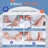 8 Rolls Teflon Tape,Plumbers Tape(1/2 Inch X 520 Inches),PTFE Tape for Sealing Tape,Plumbing Tape,Sealant Tape,Thread Seal Tape for Shower Head,Wa...