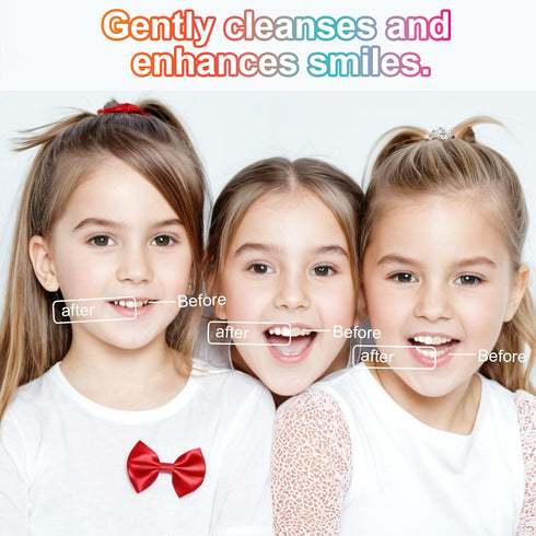 Kids Toothbrush 4 Pack - Soft Bristles with Suction Cup for Easy Storage, Toddler Toothbrush Children Sized Brush Head, Girl & Boy Set...