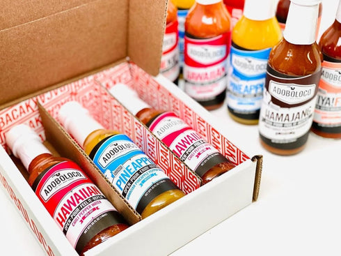 Adoboloco Hot Sauce MYNAHS BRAH! Roasted Sweet Pepper Jalapeno Sauce - 5oz Mild Tasty Savory Chili Pepper Sauce...