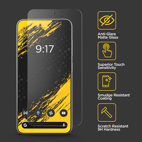 magglass Matte Screen Protector for Samsung Galaxy S24 , Anti Glare Tempered Glass with Easy Applicator (S24)...