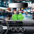 Stylish Car Dice Fuzzy - Retro Fuzzy Dice for Rear View Mirror, Premium Quality Hanging Dice for Car Mirror Decoration - Express Your Unique Style...