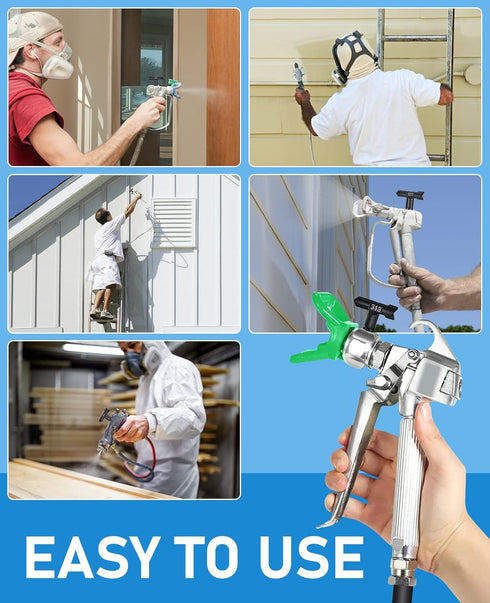 Spray Nozzle Spray tip Reversible Spray tips Airless Paint Sprayer Nozzle Tips Airless Paint Spray Machine Parts for Homes Buildings Garden Decks ...