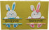 Bow Rabbit Metal Die Cuts, Easter Rabbit Bowtie Bow Cutting Dies Cut Stencils for DIY Scrapbooking Album Decorative Embossing Paper Dies Card Maki...