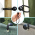 24 Pcs Tarp Clips and Ball Bungee Cords -Tarp Clamps Heavy Duty Lock Grip Tent Pool Awning Fasteners Clips with 6 Inch Bungee Ball Cords for Outdo...