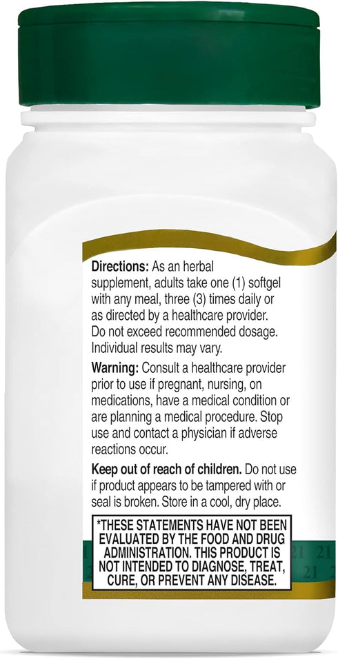 21st Century Evening Primrose Oil Softgels, 60 Count...